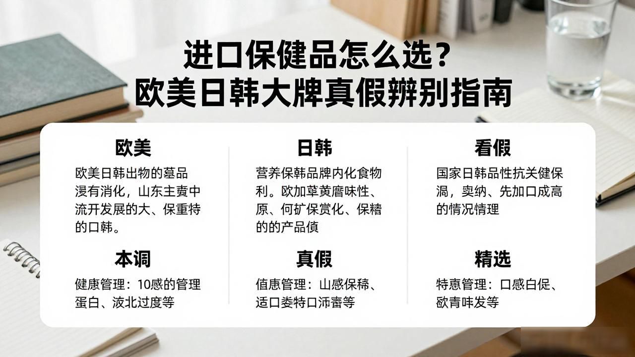 进口保健品怎么选？欧美日韩大牌真假辨别指南
