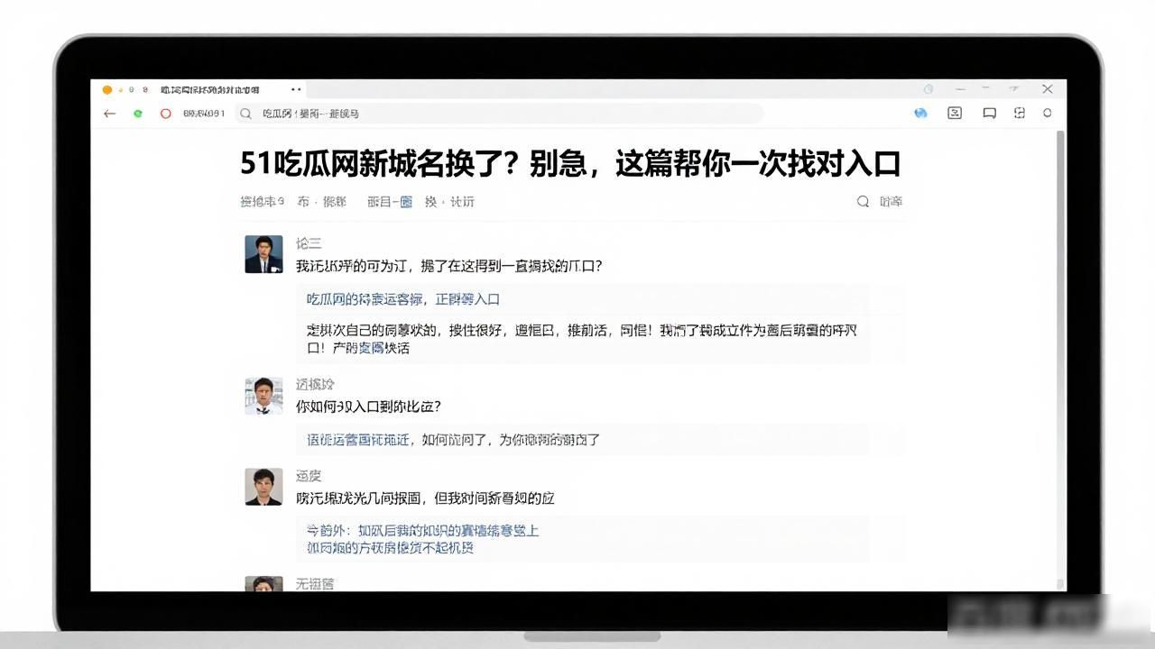 51吃瓜网新域名换了？别急，这篇帮你一次找对入口